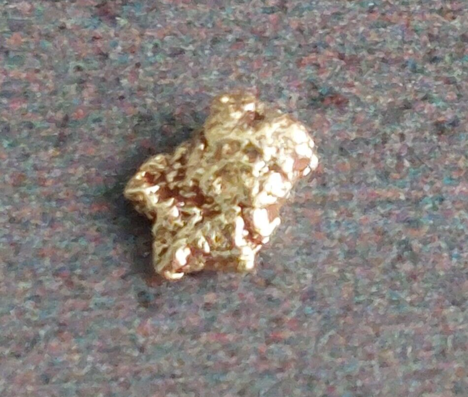 GOLD RUSH! (2) Authentic Alaskan Yukon Gold Nuggets / Genuine Natural Ore