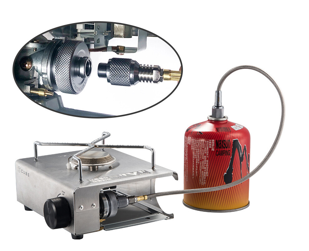 50/100CM Outdoor Camping Stove Extension Tube Durable Gas Canister