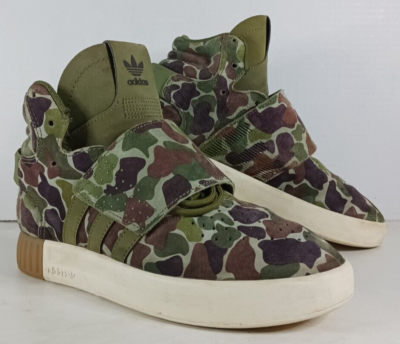 Adidas camouflage basket sales