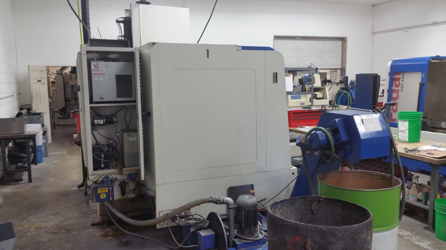 2005 Fadal 4020HT Vertical Machining Center - Fanuc 18i Control - Pallet Changer