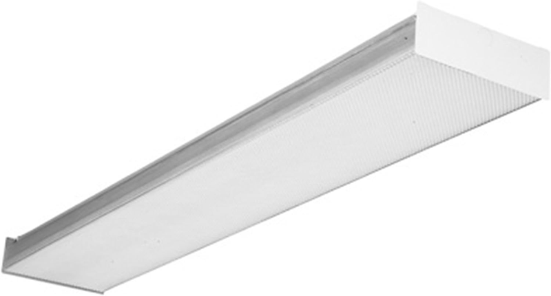 Fluorescent Square 2 Lamp, 4 Feet, Multivolt Wraparound Light, 32W T8