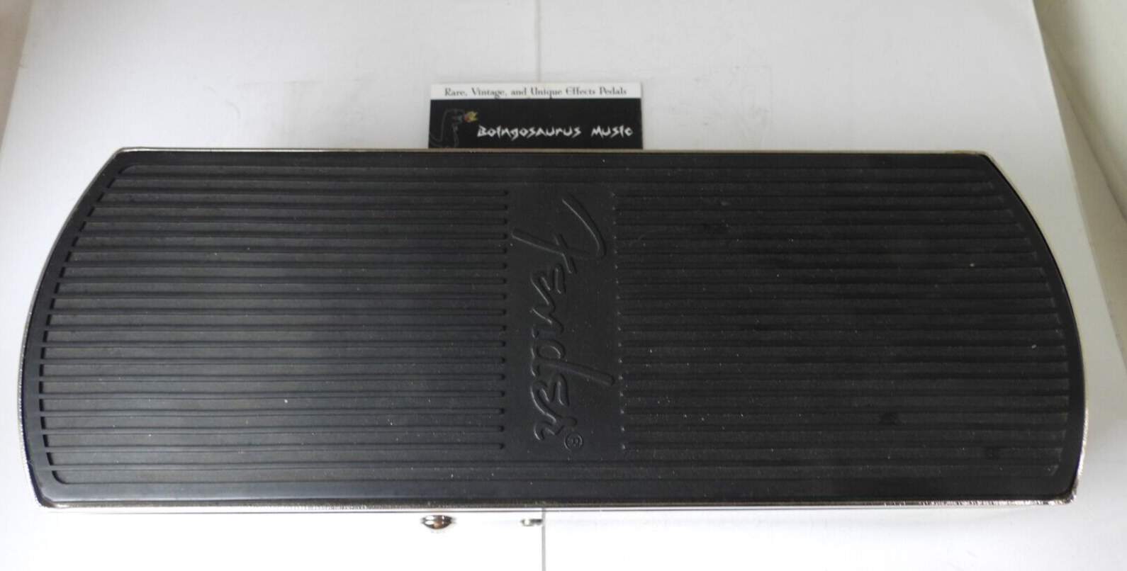 Fender PR726 ボリュームペダル Fender PR726 Chrome RI Volume Pedal Guitar Steel Free USA