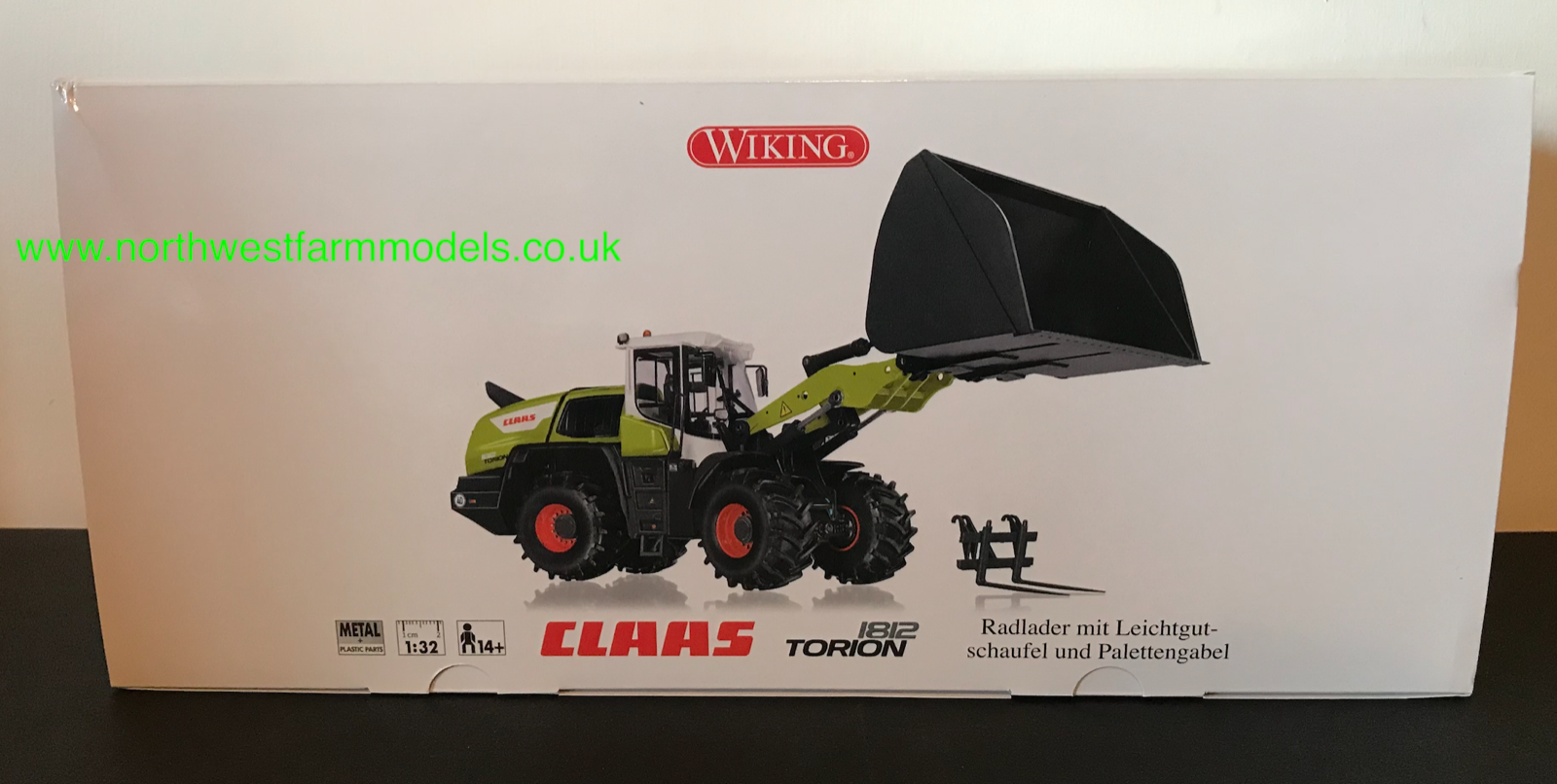 wiking claas ホイルローダー トリオン1812-