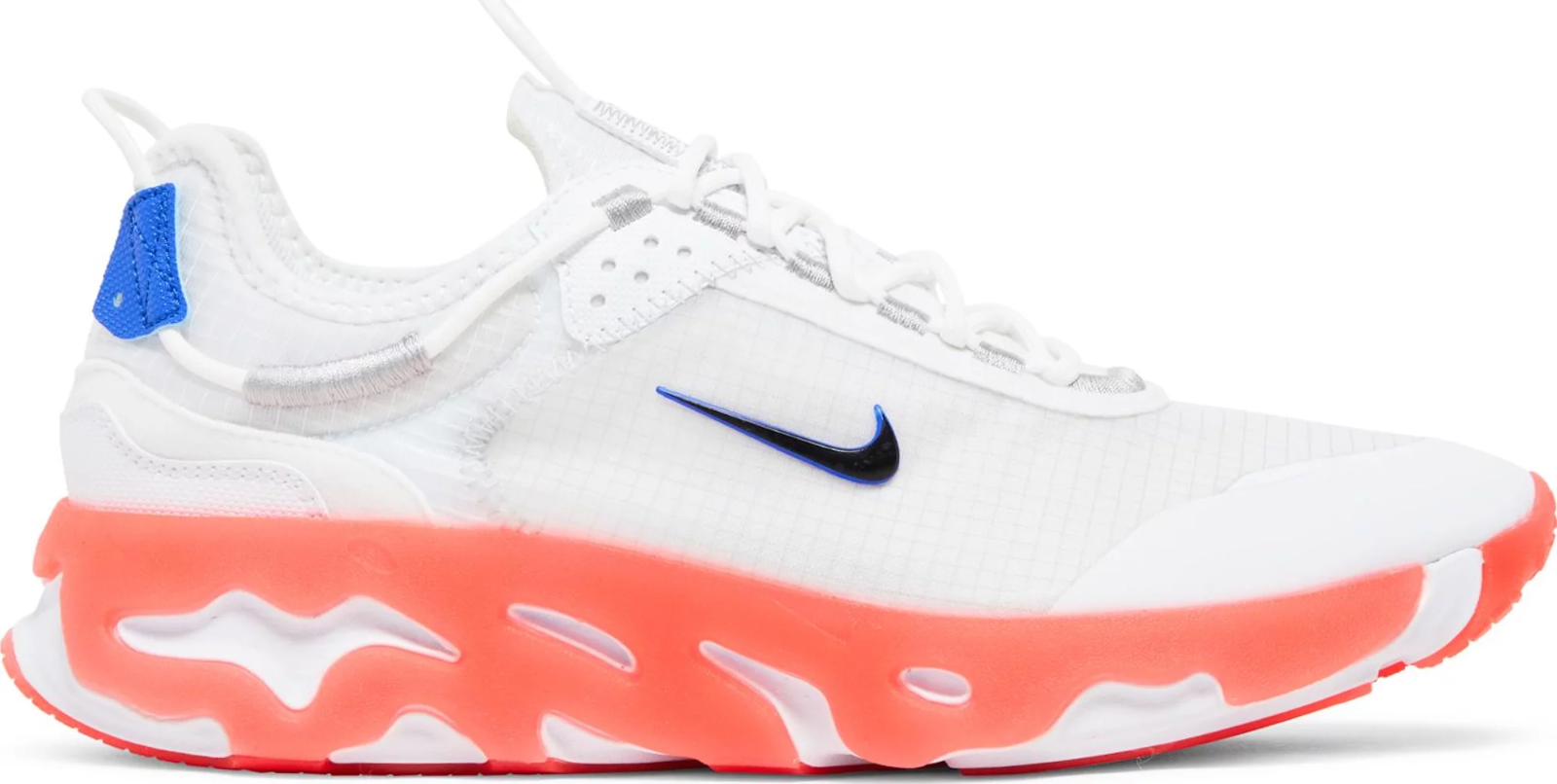 

Мужские кроссовки Nike React Live White Bright Crimson Red Blue Black CV1772-103 8, Белый, Nike React Live