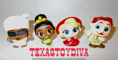 Disney Doorables TECHNICOLOR Mini Peek PRINCESS & THE FROG Tiana Charlotte READ!