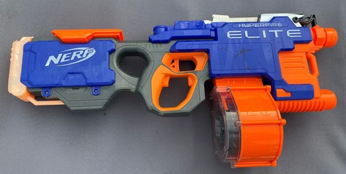NERF HYPERFIRE ELITE トイガン Amazon.com: Nerf N-Strike Elite HyperFire Blaster - Amazon