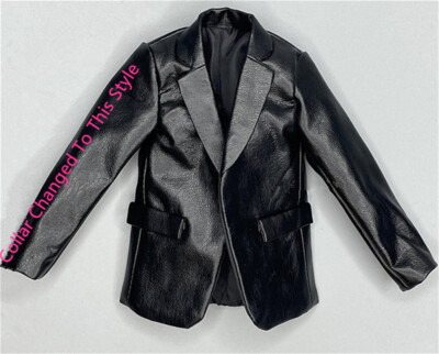 Miniature Doll Dress Leather Coat for 1/6 Scale Fashion Royalty Poppy Parker FR2