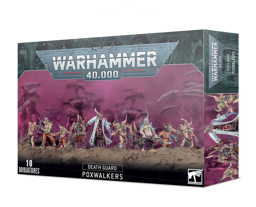 Poxwalkers 2021 Death Guard Chaos Space Marines Warhammer 40K NEW