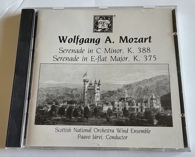 Wolfgang A Mozart Serenade In C Minor K 38 And Serenade In E Flat Major K 375