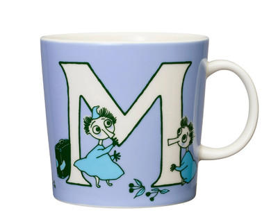 Collectible Moomin ABC Mug 40cl - Letter M - Arabia Finland Porcelain