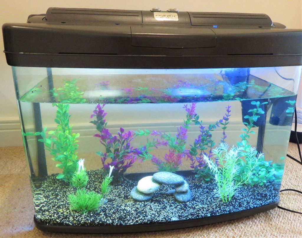 Fish box 64 litre fish tank with accessories, filter and working lights, great condition. in