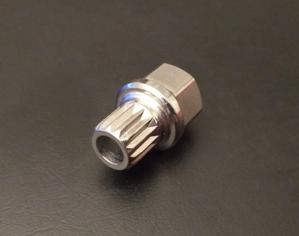 BMW / MINI LOCKING WHEEL NUT KEY ABC 31, 15 Splines in Rushden