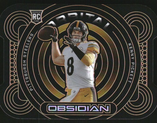 🔥Kenny Pickett 2022 Obsidian Trifecta Material-EE Orange