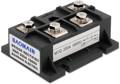 Bridge Rectifier 200A 1600V Full Wave Diode Module Single-Phase MDQ-200A