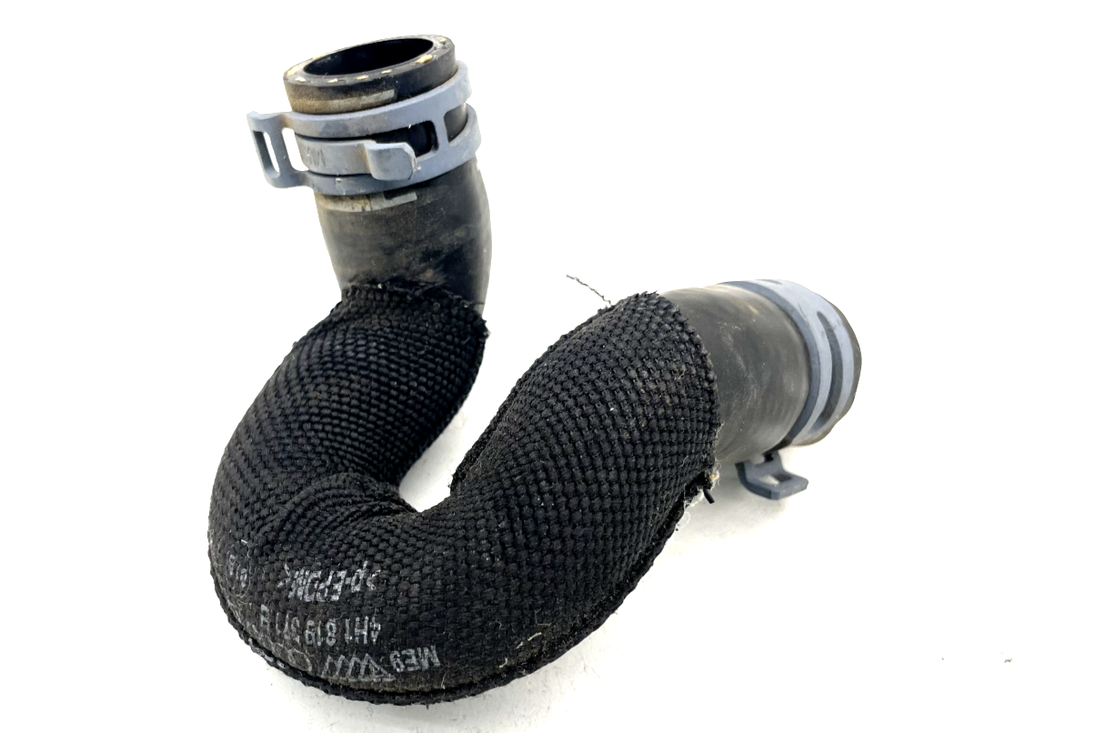 2013-2018 AUDI S8 A8 Heater Coolant Return Hose Line OEM #4H1819371B