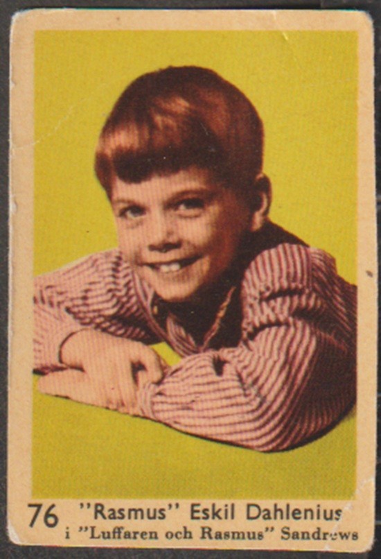 Vintage Trading Card - Rasmus Eskill Dahlenius