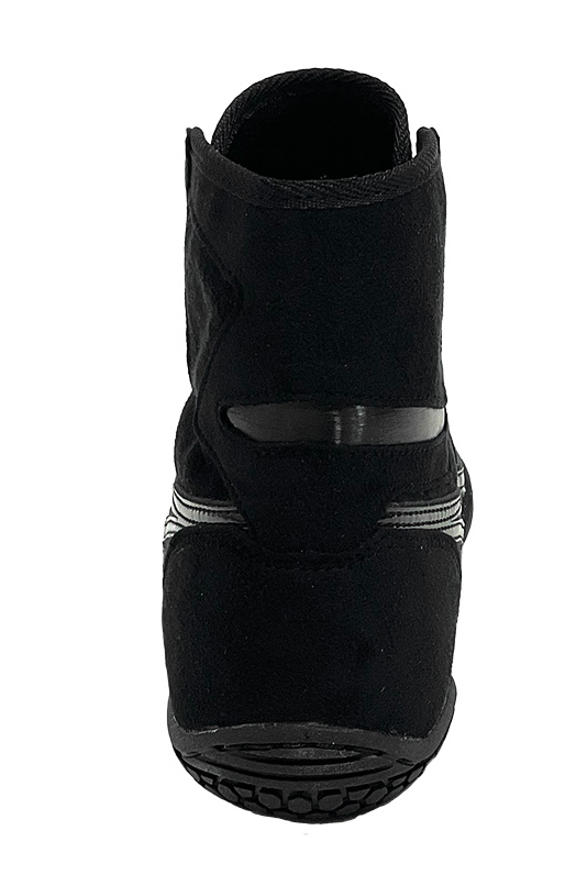 Pre-owned Asics 1083a001  Wrestling Boxing Shoes Black X Black Ex-eo Successor [us5.5-12]