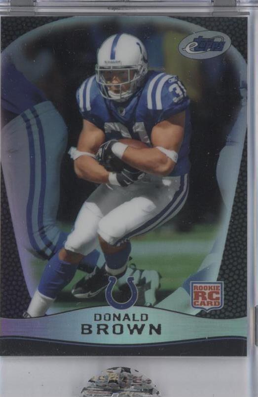 2009 eTopps Donald Brown #38