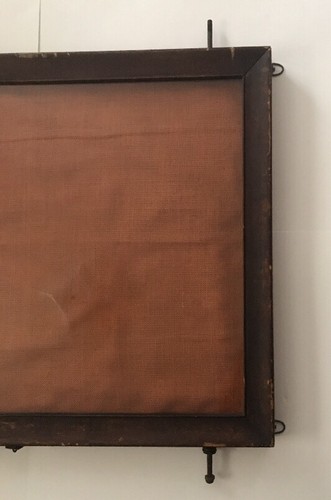 Antique Wood Glass Display Case 2 3/4” x 27 1/2” X 39 1/2”