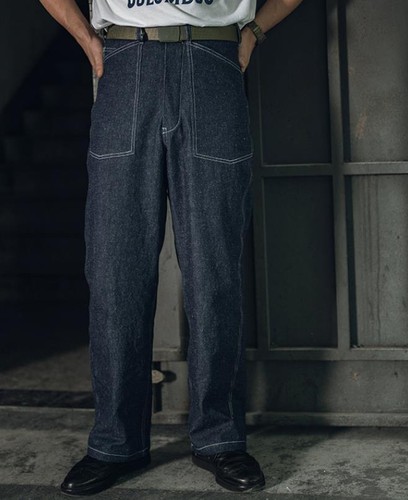 Non Stock Vintage Straight-Leg Jeans Herren Amekaji Denim