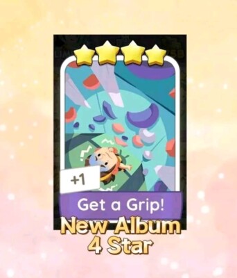 Get A Grip! - New Set 24 # Monopoly Go 4 Star