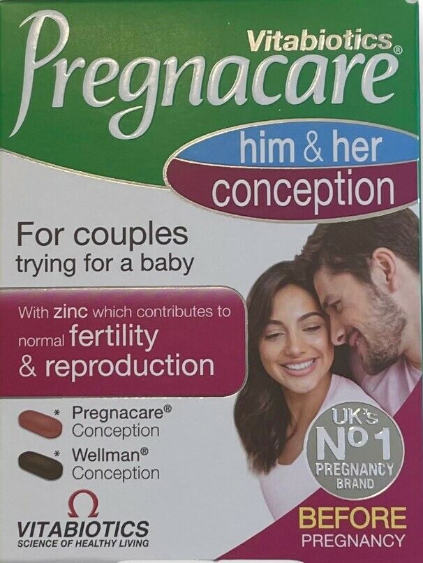 Pregnacare Him & Her Conception For Couples Trying for a Bab