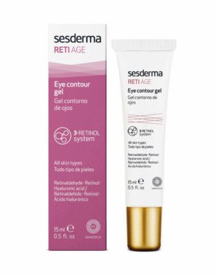 Sesderma  reti age eye contour gel retinol hyaluronic acid all skin types 15 ml