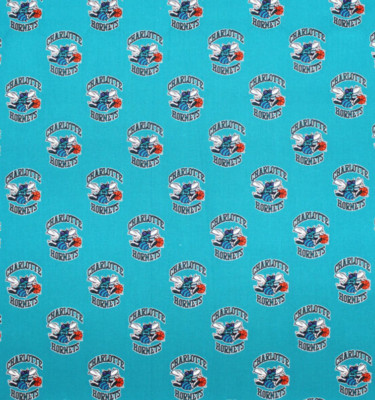 FAT QUARTER NBA COTTON LICENSE Teams 18'' x 21''