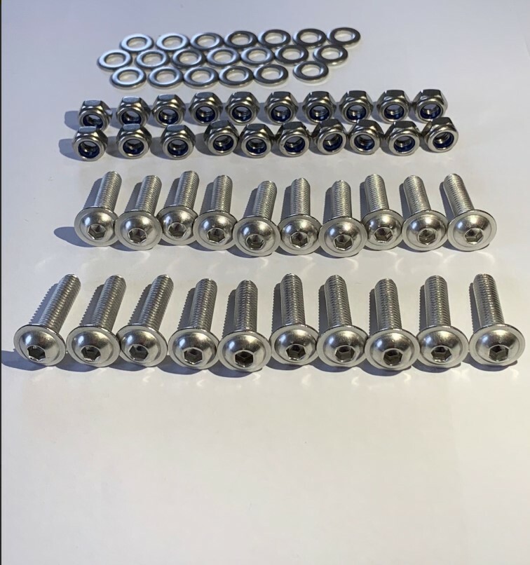 304 Stainless Steel Bolts for Golf Cart Fender Flares EZGO Club Car