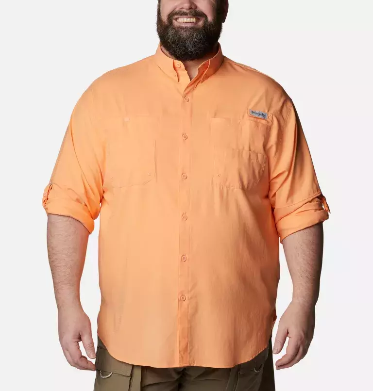 NEW Columbia Tamiami  PFG Bright Nectar fishing Shirt Men's 3X