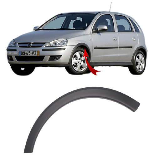 FOR OPEL VAUXHALL CORSA C 2000 - 2006 NEW FRONT WHEEL ARCH TRIM LEFT N/S