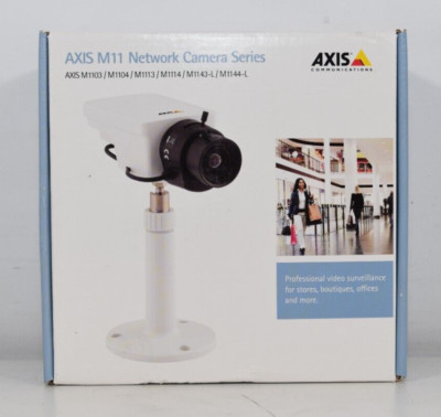 Axis Communications M1103 2.8 MM PoE Wired Network Security Camera 0329-001