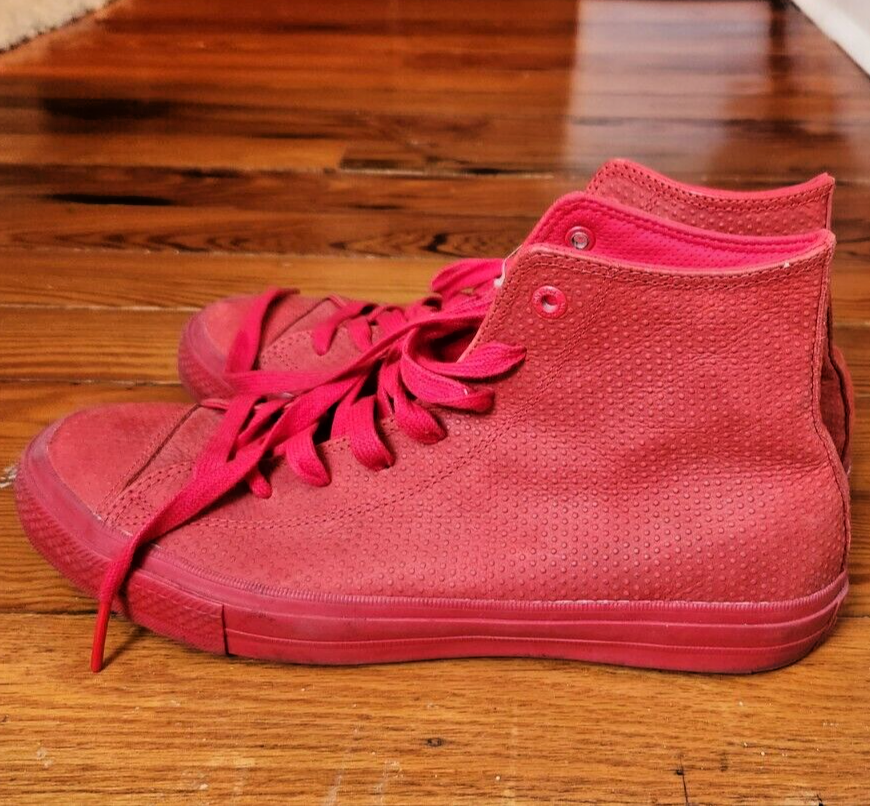 その他 T.H Converse Chuck Taylor II Lux Leather High Top SIZE 10.5 | eBay