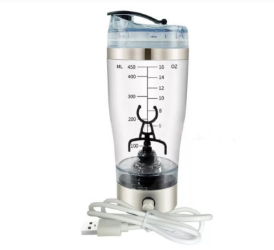 Electric Protein Shake Stirrer USB Shake Bottle Milk Coffee Blender Kettle Sport