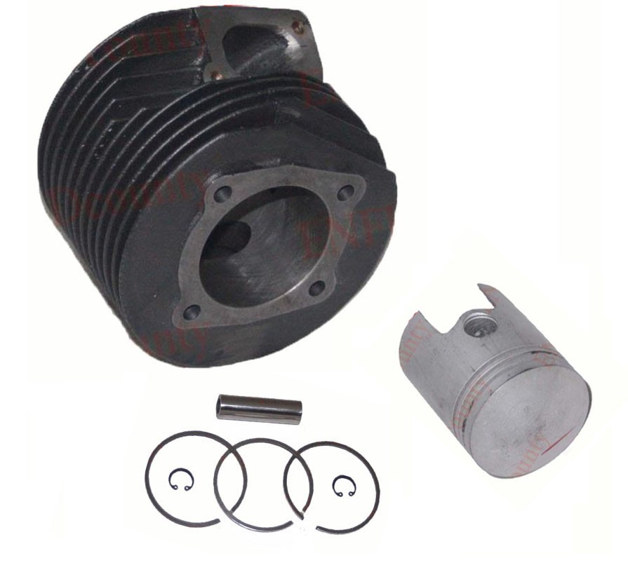 Lambretta Cylinder Head With Piston Set Assembly GP200 Sx200 