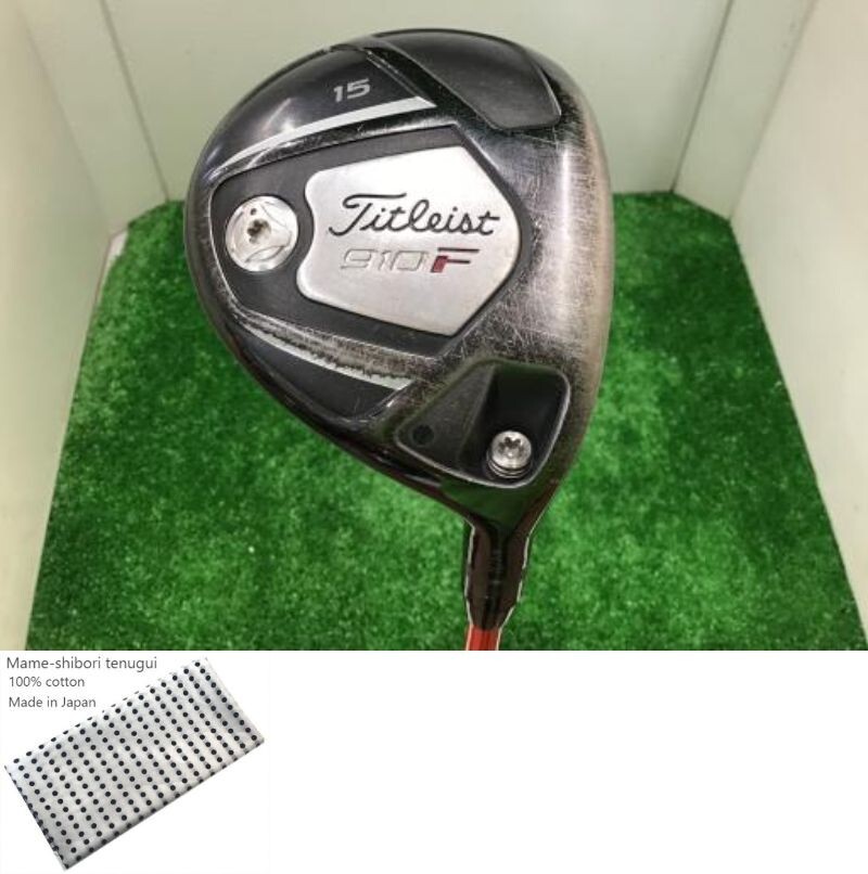 タイトリスト　titleist　フェアウェイウッド 910F  15°　3W TITLEIST 910 F 3w 15 Degree Stiff Flex Fairway Wood FW Tour