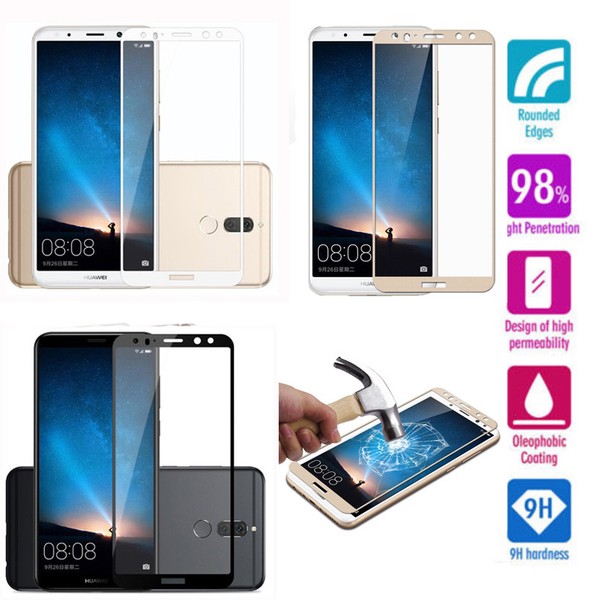 PROTECTOR COMPLETO PANTALLA DE CRISTAL TEMPLADO PARA HUAWEI mate 10 lite - Imagen 3