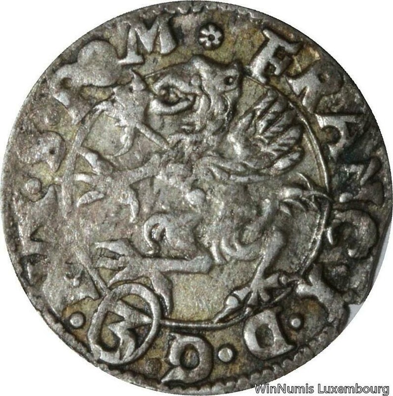 H2801 German Poland Pomerania Groschen 1/24 Taler Philip Ii 1617 Szczecin Silver