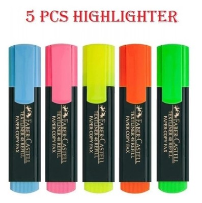 FABER CASTELL Textliner Classic Marker Pen Multicolor Highlighter