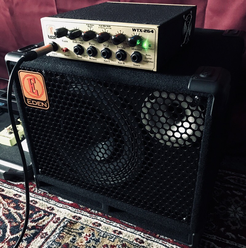 Black Friday! Eden ultra compact pro bass guitar amp rig for sale