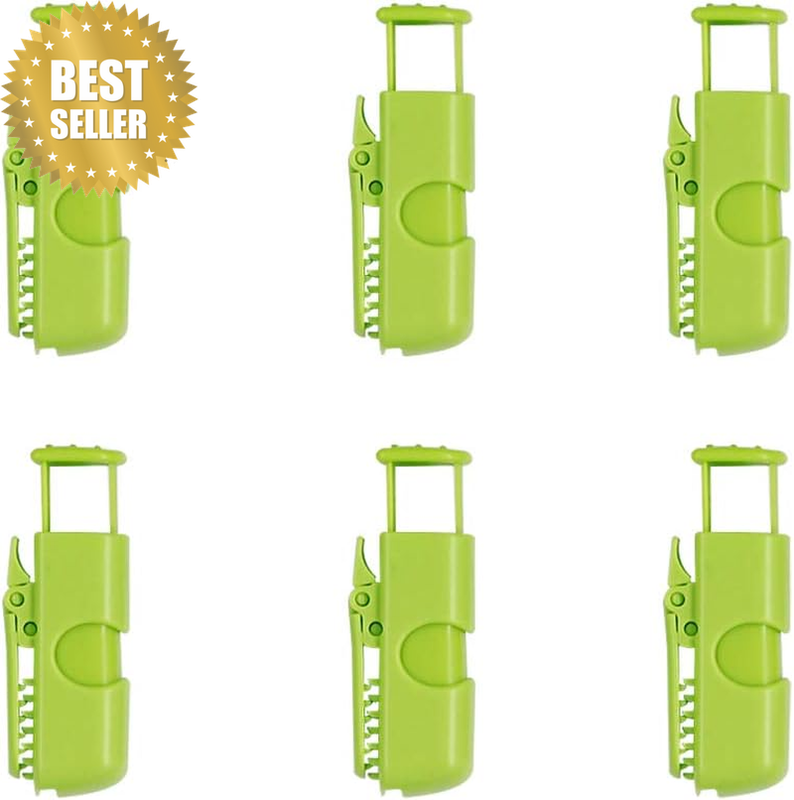 Pankia Bag Clips Multi-Function Fruit Bread Bag Clip, Easy Grips Bag Cinch for C