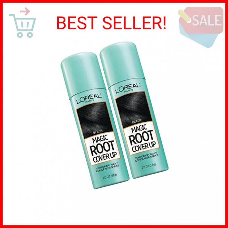Root Cover Up Hair Dye Black 2 Ounce (pack Of 2)