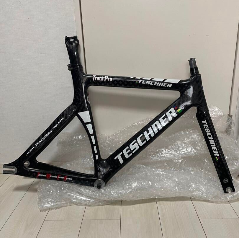 TESCHNER Track Pro カーボンフレーム TESCHNER TRACK PRO Full Carbon Fixed Gear Bike 53cm Free