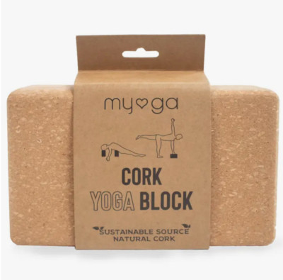 Myga Yoga Block aus Kork