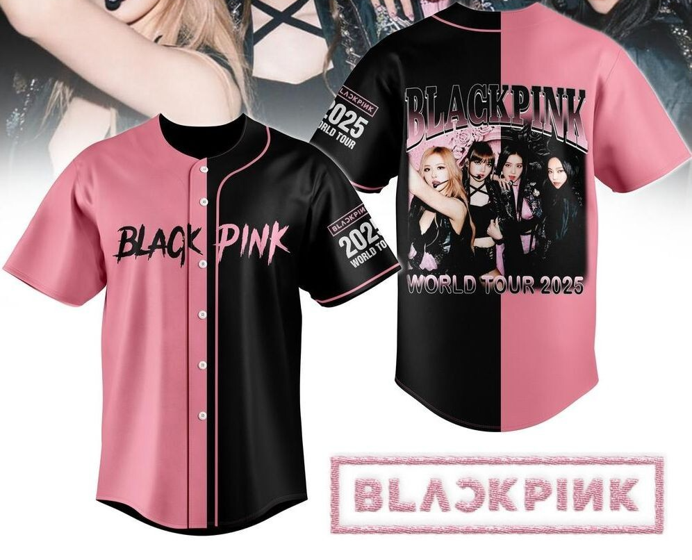 BlackPink World Tour 2025 Limited Edition Baseball Jersey | eBay
