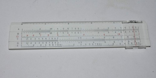 Lutz 7900 Pocket Slide Rule 6-1/8