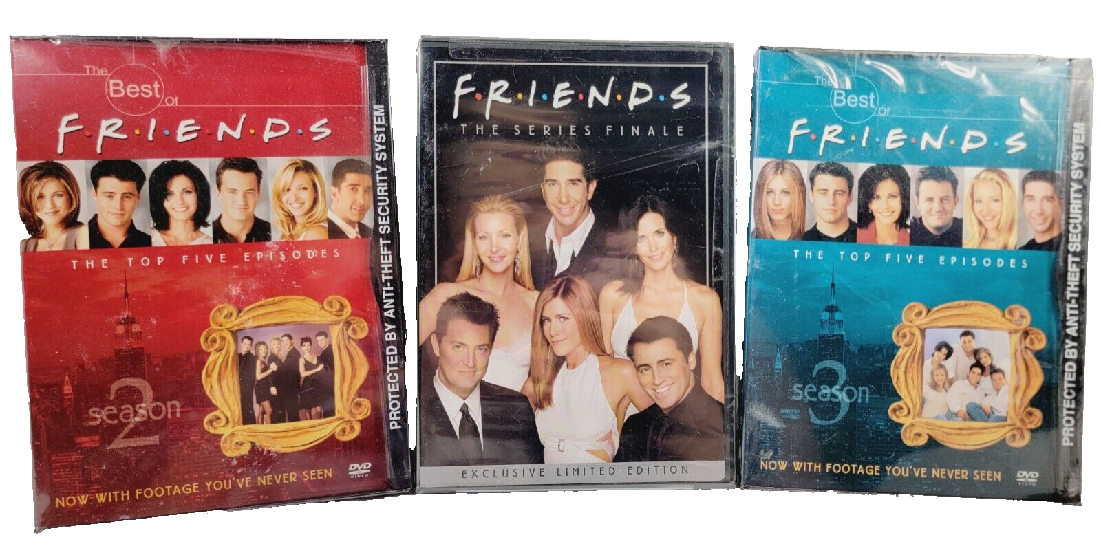 Friends DVD 3 Pack: Best of Season 2 - Best of Season 3 & Series