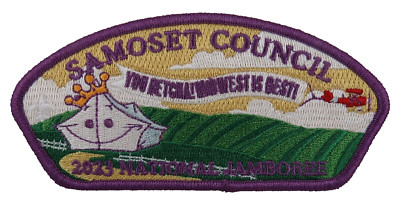Boy Scout Samoset Council 2023 National Jamboree CSP