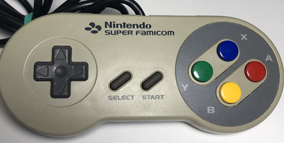 Official Nintendo Super Famicom Controller Yellowed - TESTED OEM SFC SNES