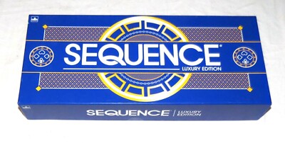 Sequence Luxury Edition Board Game - Complete